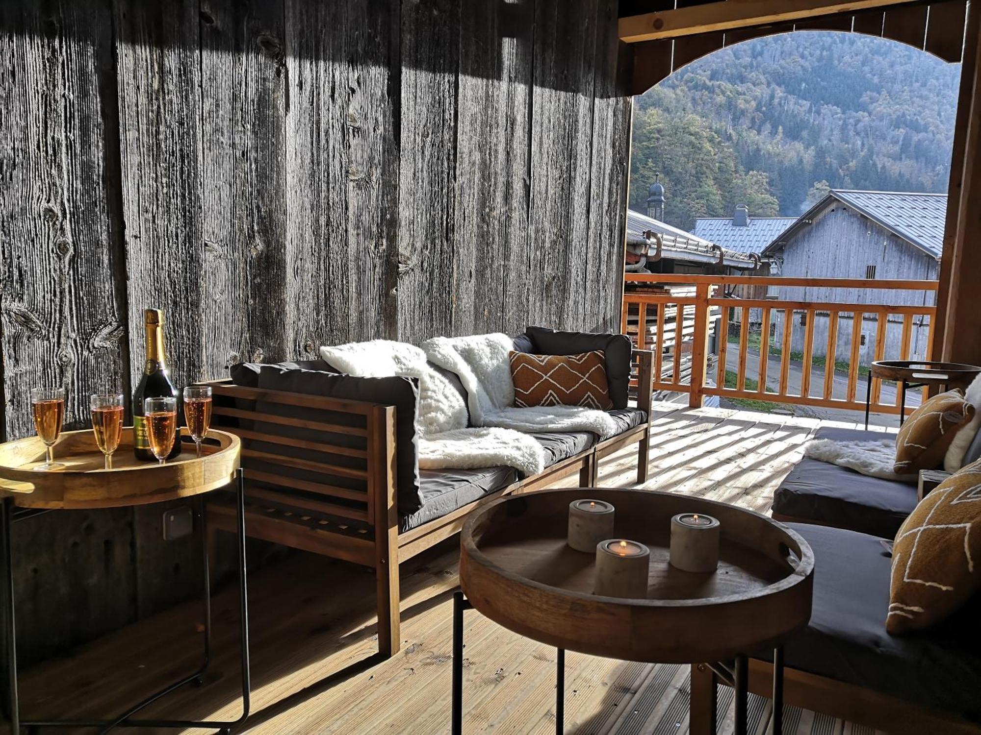 Chez Leon, Jacuzzi Et Sauna Des Le 1Er Septembre 2025 Samoens Ngoại thất bức ảnh